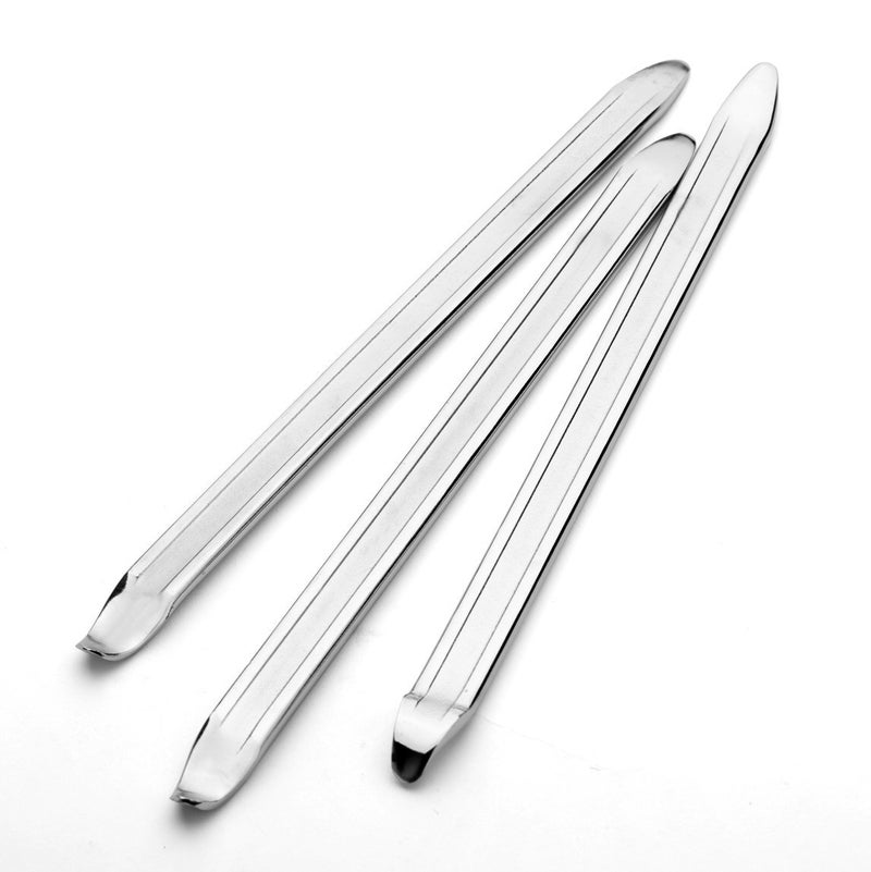 Fasmov 3 Pcs Irons Changing Tool, 12 inch Tire Iron Spoons Changing Lever Bar, Motorcycle Tire Spoons Set, Tire Remove Tool for Bike Motorcycle Scooter Bicycle Mower - Image 3